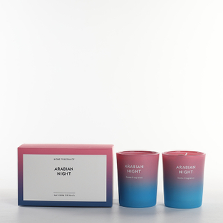 As Simple As Color Collection Arabian Night 70g*2 Scented Candle Set
