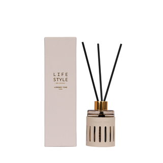 Leather 2022 Series Library Time 120ml Beige Reed Diffuser