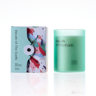 The Fantasy Collection Scented Candle Green Breath of The Earth Green Glass Jar 170g/350g