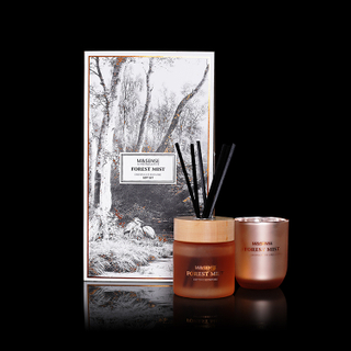Forest Mist Distingue Devore 250g Scented Candle And 200ml Reed Diffuser