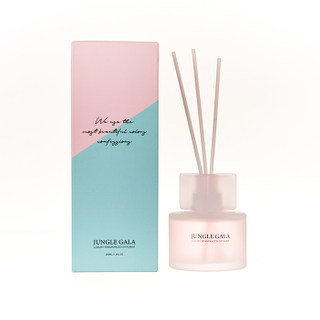 The Romance Collection Reed Diffuser Pink Jungle Gala Pink Glass Jar Diffuser 100/200ml