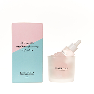 The Romance Collection Jungle Gala 20ml Essential Oil And 300g Scented Crystal Stone Gift Set