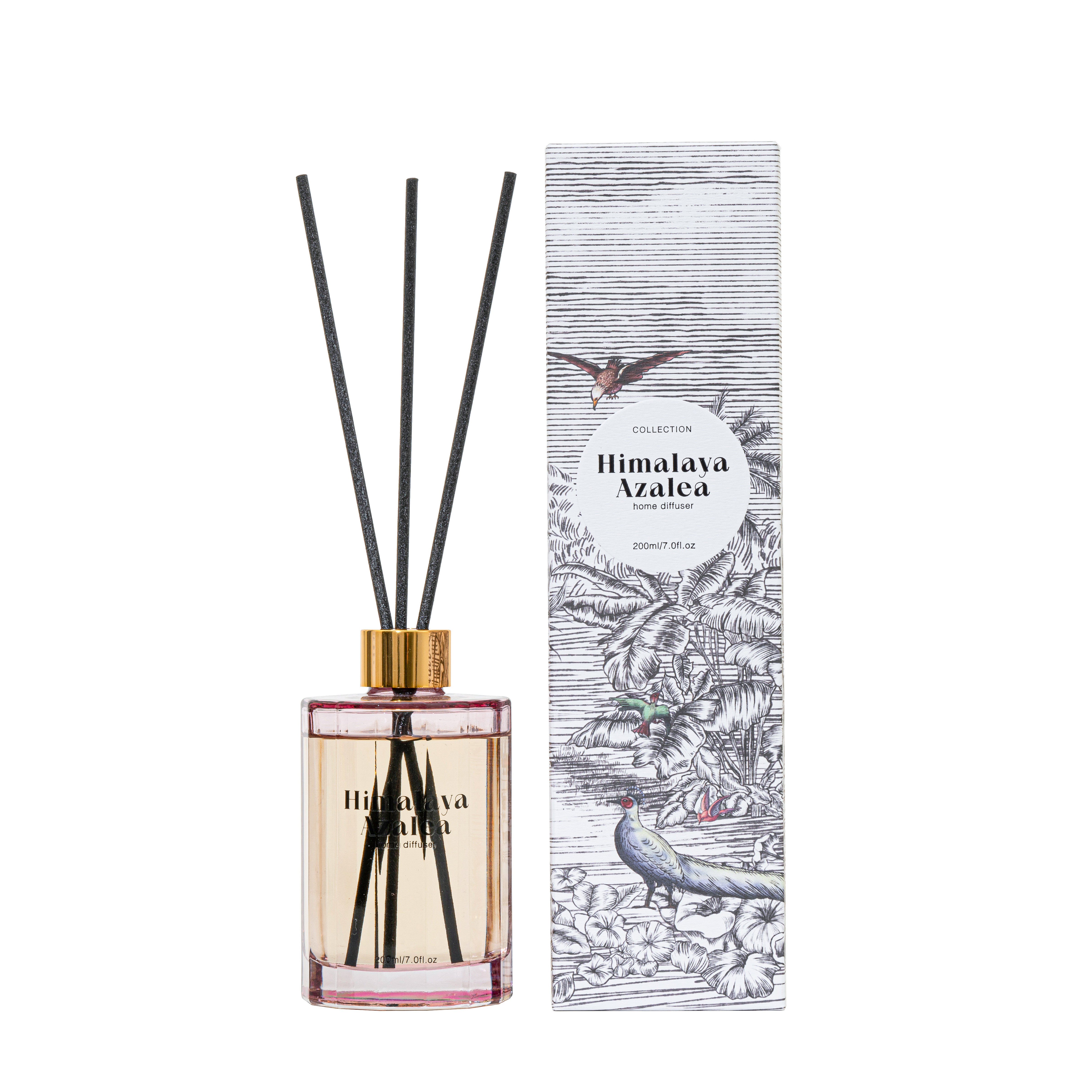 WOODWICK IS ON Collection Himalaya Azalea Pink Reed Diffuser 200ml 