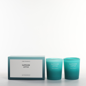 As Simple As Color Collection Sapphire Lotus 70g*2 Scented Candle
